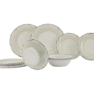 Top-Angebot Gimex Stone Line Geschirrset - 12-teilig