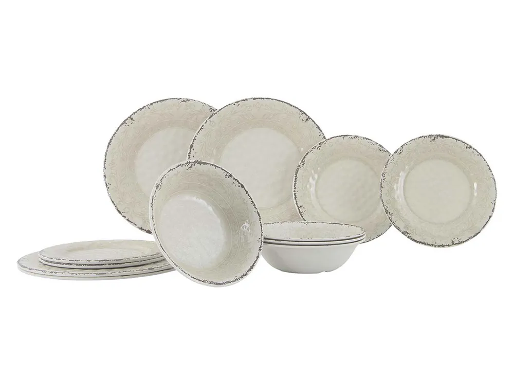 Top-Angebot Gimex Stone Line Geschirrset - 12-teilig