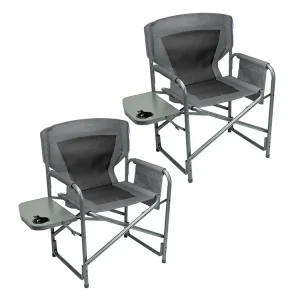 TRVLMORE 2er-Set Leichtgewicht Faltstühle - Grey Jetzt Kaufen