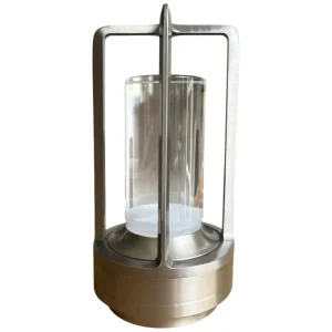 Lanta LED Tischlampe - Silber Echt