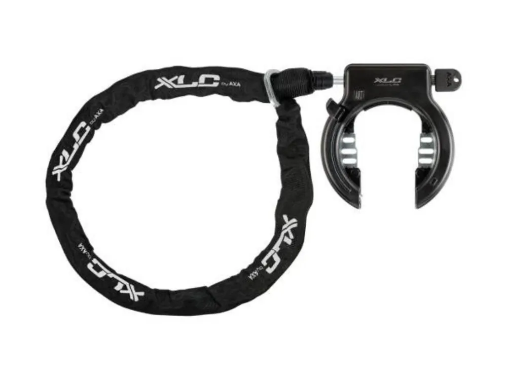 AXA / XLC Fahrradschloss - Ringschloss mit Steckkabel Echt
