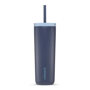 LifeStraw Go Tumbler 500 ml Wasserfilterflaschen - Dark Blue Beliebt