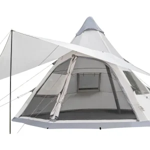 Must-Have Skandika Tipi Hetta 460 Air Protect aufblasbares Rundzelt