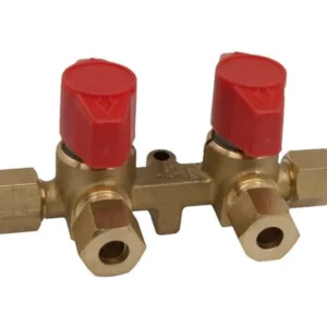 Begrenztes Angebot Obelink Verteilerhahn 8 mm Klemmverschraubung – Zweiwege