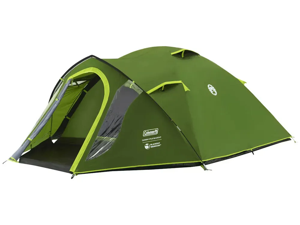 Letzte Chance Coleman Darwin 3 Plus BlackOut Kuppelzelt