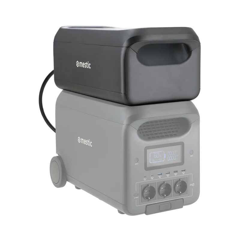 Direktkauf Mestic Powerstation MPS-3000 + Erweiterungsbatterie MBP-3000