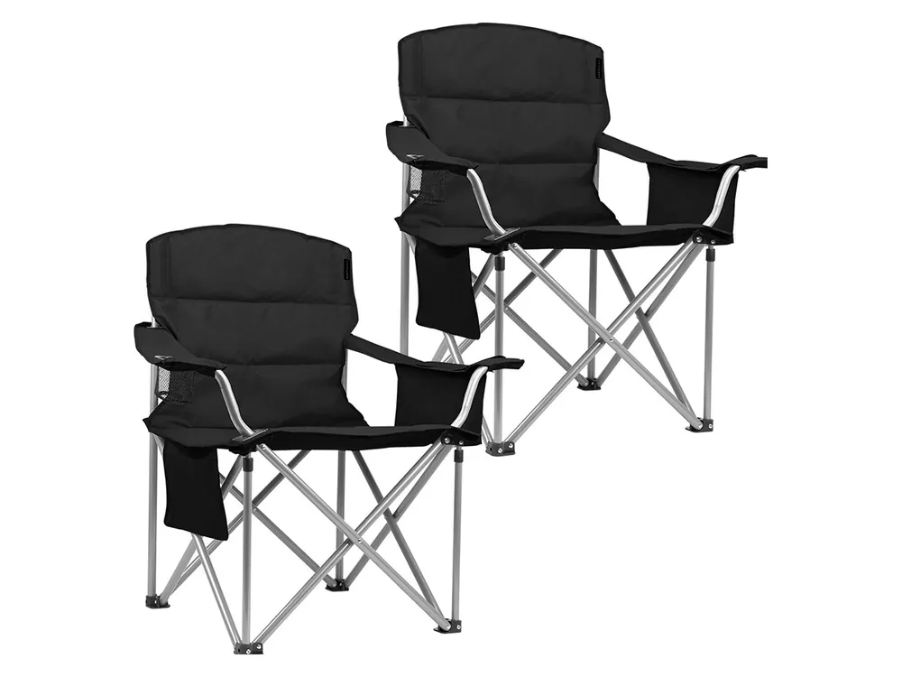 Preisreduziert TRVLMORE Set von 2 Faltstuhle - Black