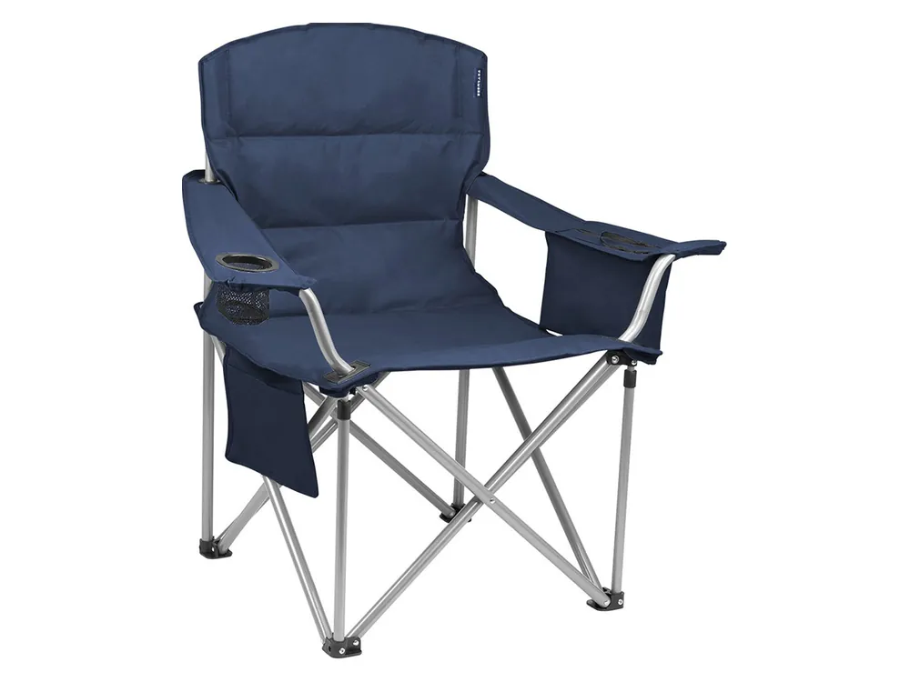 Angebot TRVLMORE XL Faltstuhl mit Kuhlfack - Blue