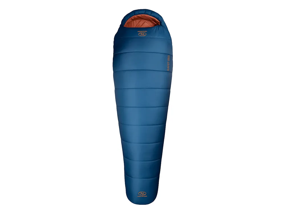 Schnäppchen Highlander Rayet 250 Mumienschlafsack - Blue