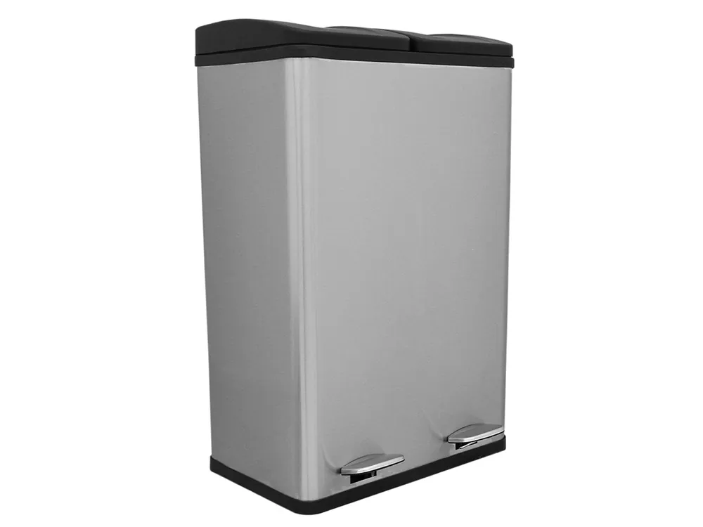 Meistverkauft Monstershop Doppel Tretmülleimer - 60 Liter