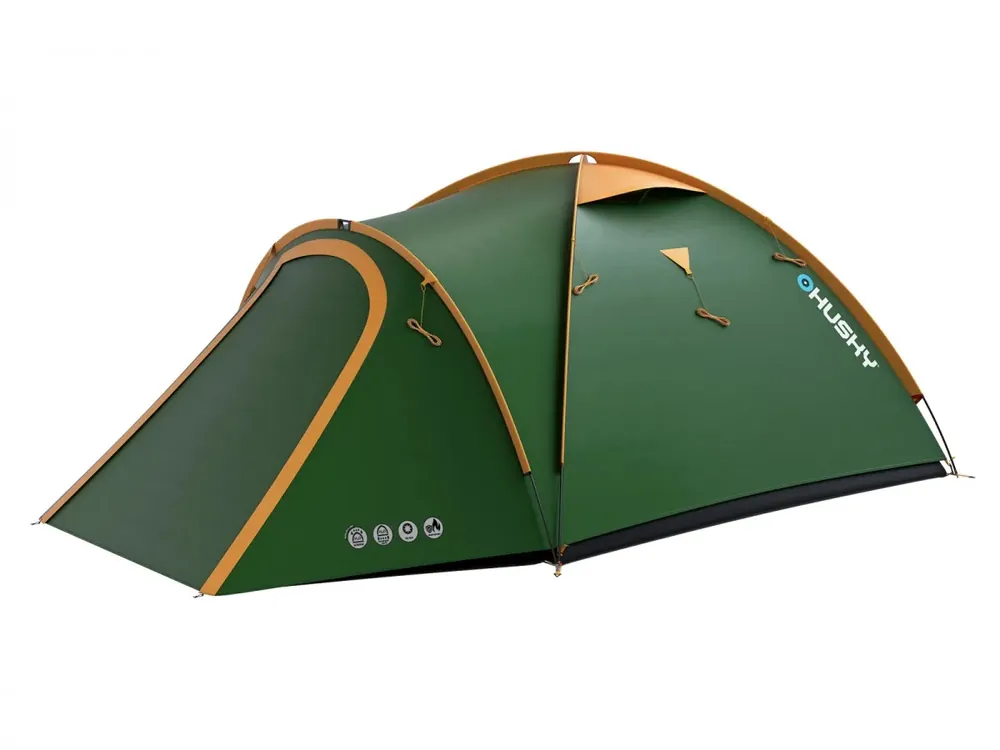 Angebot Husky Bizon 4 Classic Kuppelzelt - Green