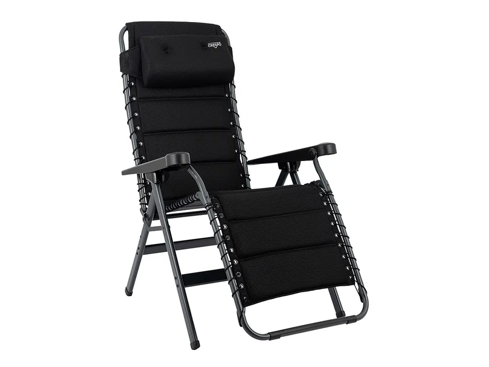 Crespo AP-232 Air-Deluxe Relaxstuhl - Black Garantierte Lieferung