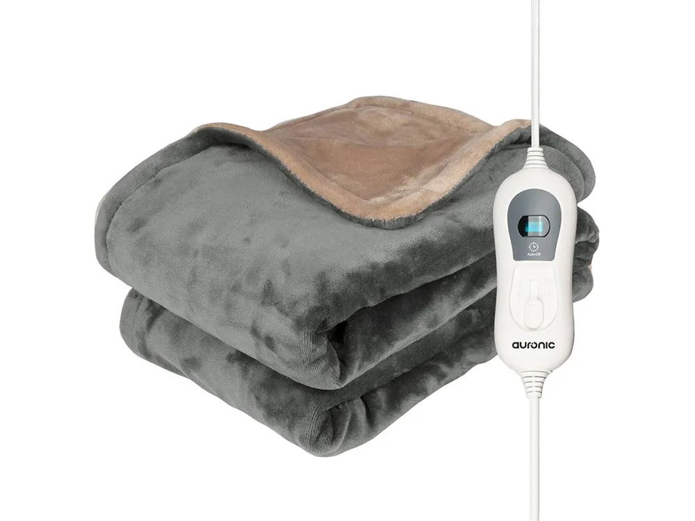 Neue Kollektion Auronic 2-Personen Elektrische Decke - Grey