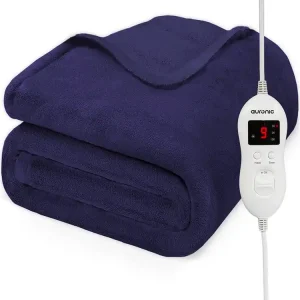 Auronic 2-Personen Elektrische Decke - Blue Ausverkauf