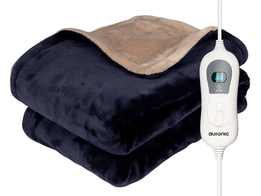 Preisknaller Auronic 1-Personen Elektrische Decke - Night Blue