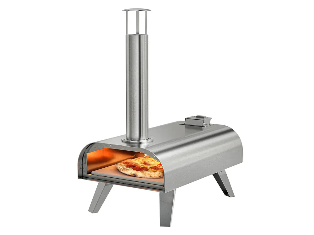 Zertifiziert KitchenBrothers Holzbefeuerter Pizzaofen