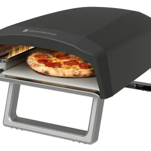 KitchenBrothers Doppelbrenner Pizzaofen - Gas Solange Der Vorrat Reicht