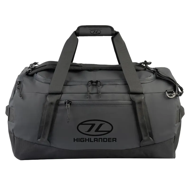 Highlander hauler 65 wochenendtasche – schwarz Sichere Zahlung