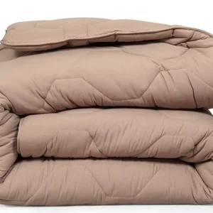 Sofort Bestellen DoubleDry Taupe Bettdecke - 200 x 200 cm