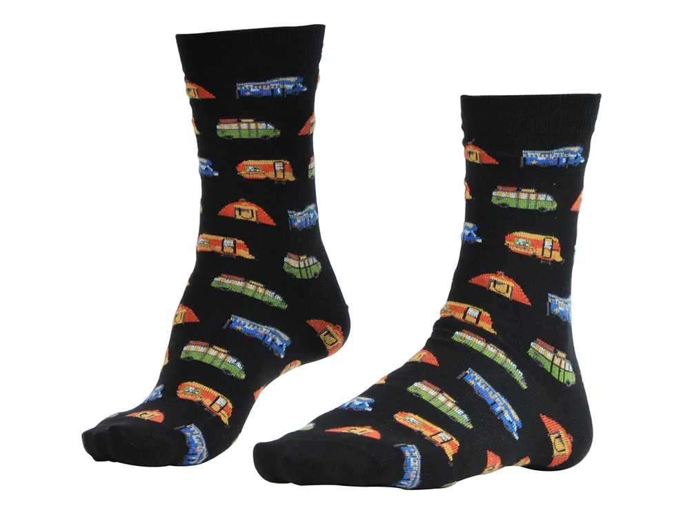 Neue Kollektion Obelink Camping Socken - Black