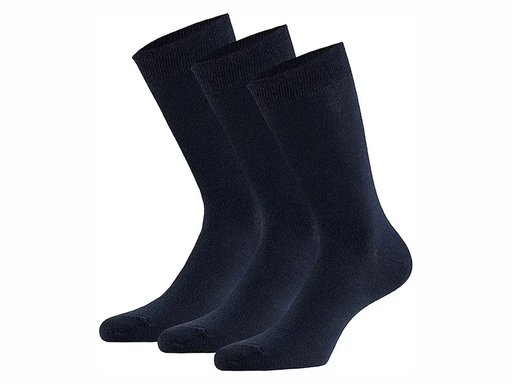 Super-Preis Apollo Basic Bamboo Navy 3-Pack Socken