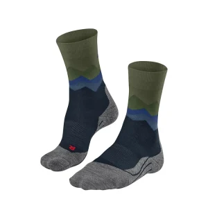 Begrenztes Angebot Falke TK2 Explore Herren Wandersocken - Space Blue