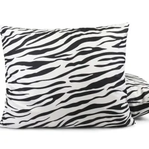 HappyBed Zebra Satz mit 2 Kissenbezügen - 60x70 cm Sofort Bestellen