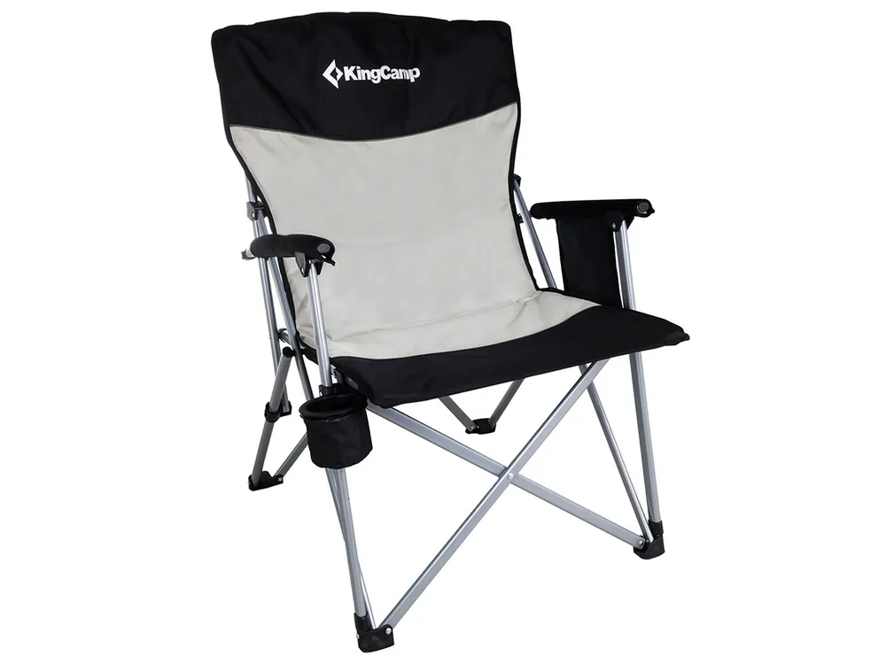 Direkt Vom Hersteller KingCamp Comfort Faltstuhl mit harter Armlehne