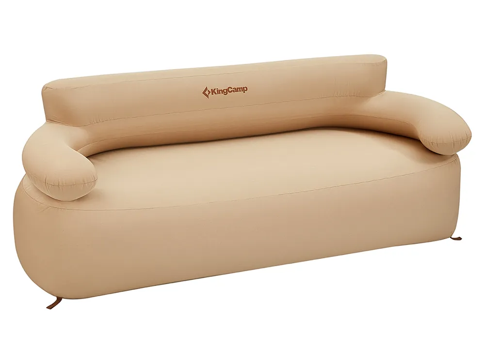 KingCamp XL aufblasbares Loungesofa - Brown Abverkauf