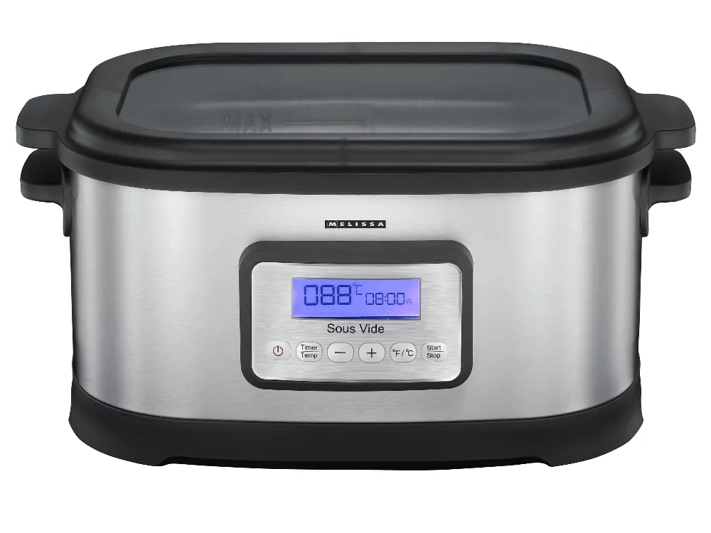 Saisonangebot Melissa 16310170 Sous Vide - RVS,Schwarz