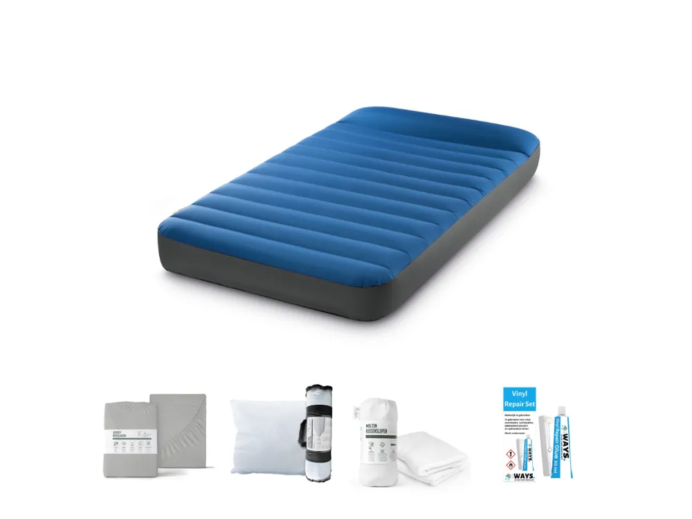 Garantierte Lieferung Intex TruAire Outdoor 191 x 99 cm Luftmatratzen-Set - 5-teilig
