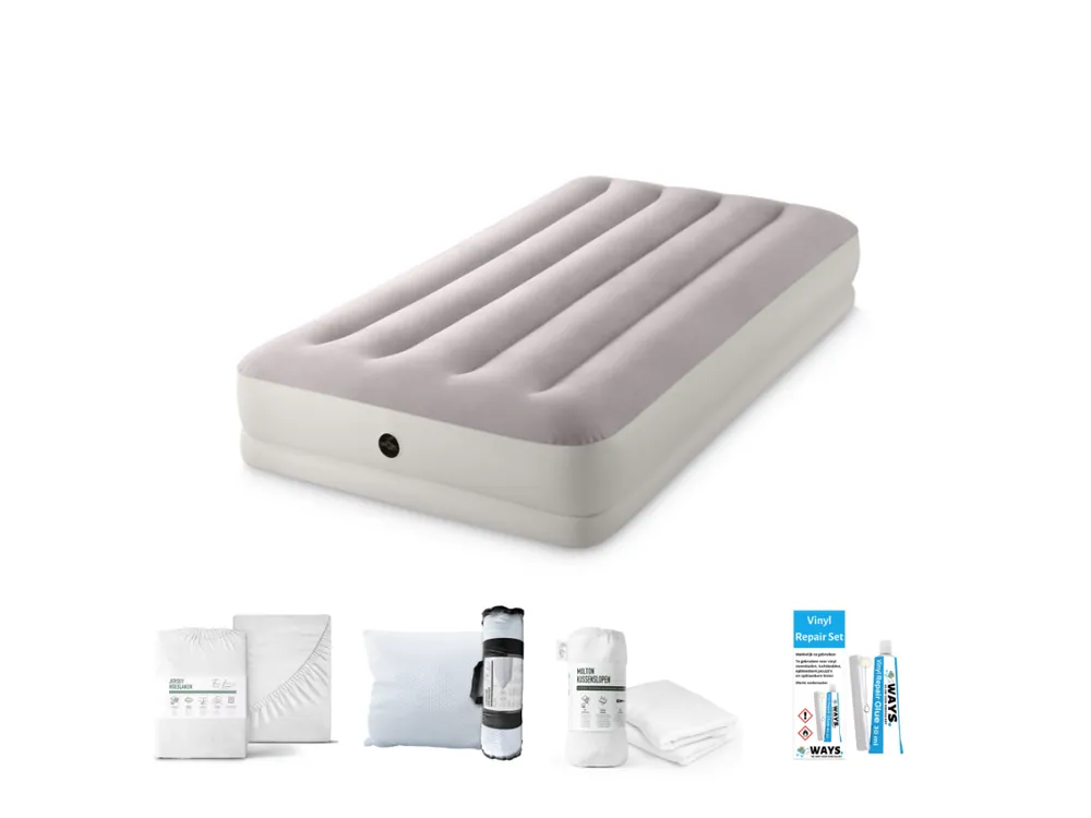 Intex Prestige Mid-Rise 191 x 99 cm Luftmatratzen-Set - 5-teilig Solange Der Vorrat Reicht