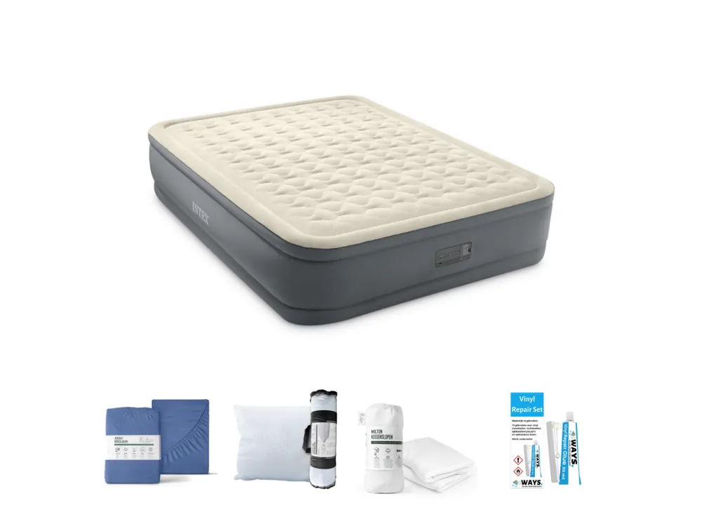 Intex PremAire II 203 x 152 cm Luftmatratzen-Set - 5-teilig Angebot
