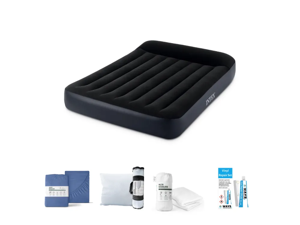 Intex Classic 191 x 137 cm Luftmatratzen-Set - 5-teilig Wochenendangebot