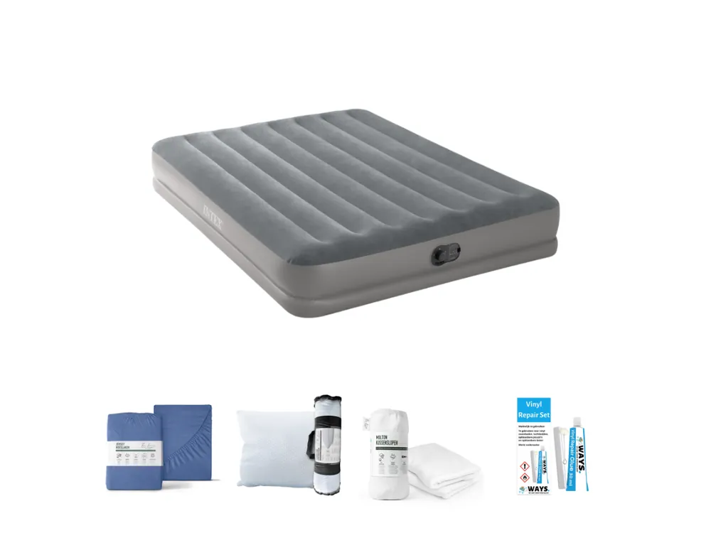 Preiswert Intex Prestige 203 x 152 cm Luftmatratzen-Set - 5-teilig
