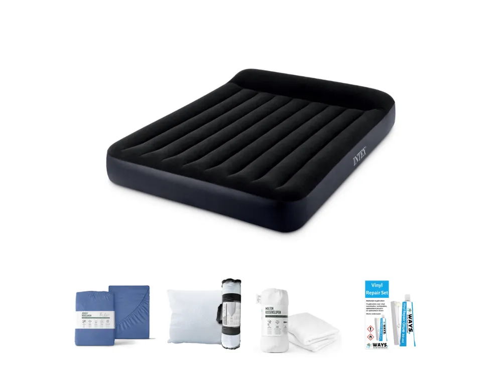 Intex Classic 203 x 152 cm Luftmatratzen-Set - 5-teilig Expressversand