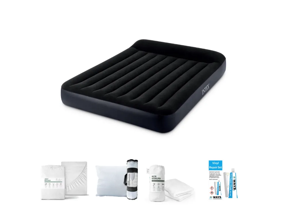 Wochenendangebot Intex Classic 203 x 152 cm Luftmatratzen-Set - 5-teilig