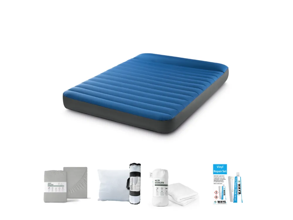 Preiswert Intex TruAire Outdoor 191 x 152 cm Luftmatratzen-Set - 5-teilig