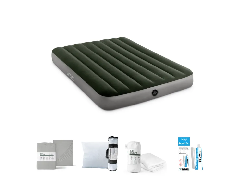 Neue Ware Intex Prestige Downy 191 x 137 cm Luftmatratzen-Set - 5-teilig