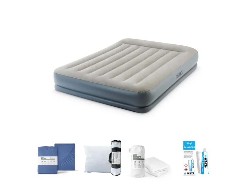 Intex Mid-Rise 203 x 152 cm Luftmatratzen-Set - 5-teilig Rabatt
