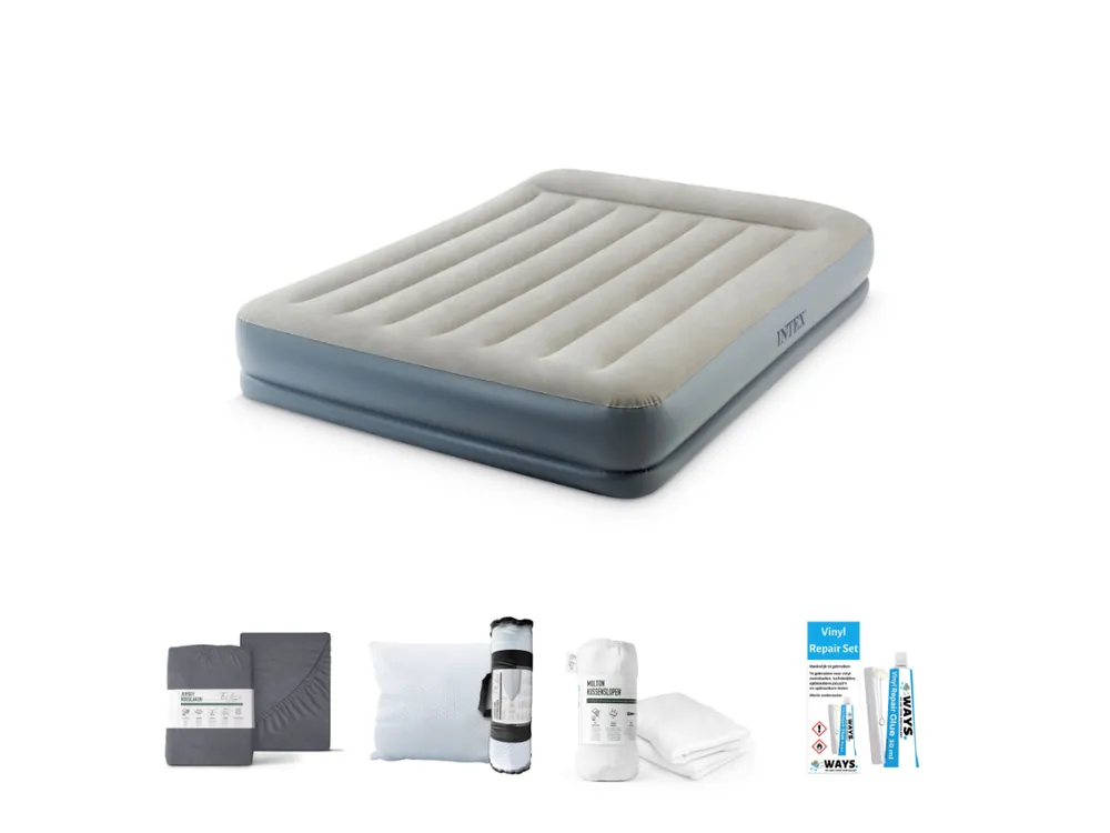 Intex Mid-Rise 203 x 152 cm Luftmatratzen-Set - 5-teilig Aktuell