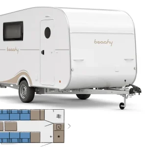 Hobby Beachy 450 2025 Wohnwagen Solange Der Vorrat Reicht