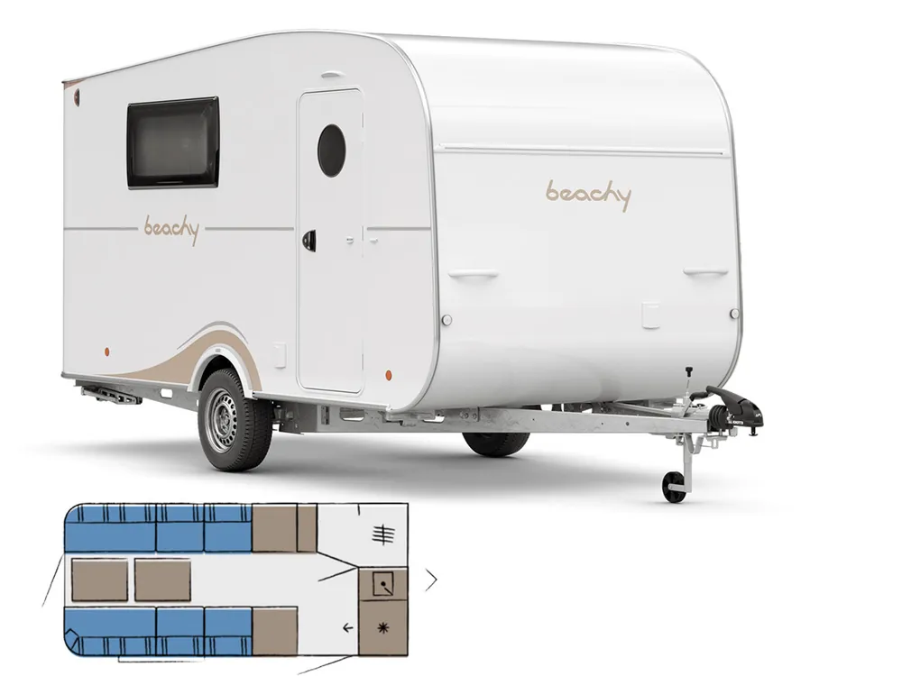 Hobby Beachy 450 2025 Wohnwagen Solange Der Vorrat Reicht