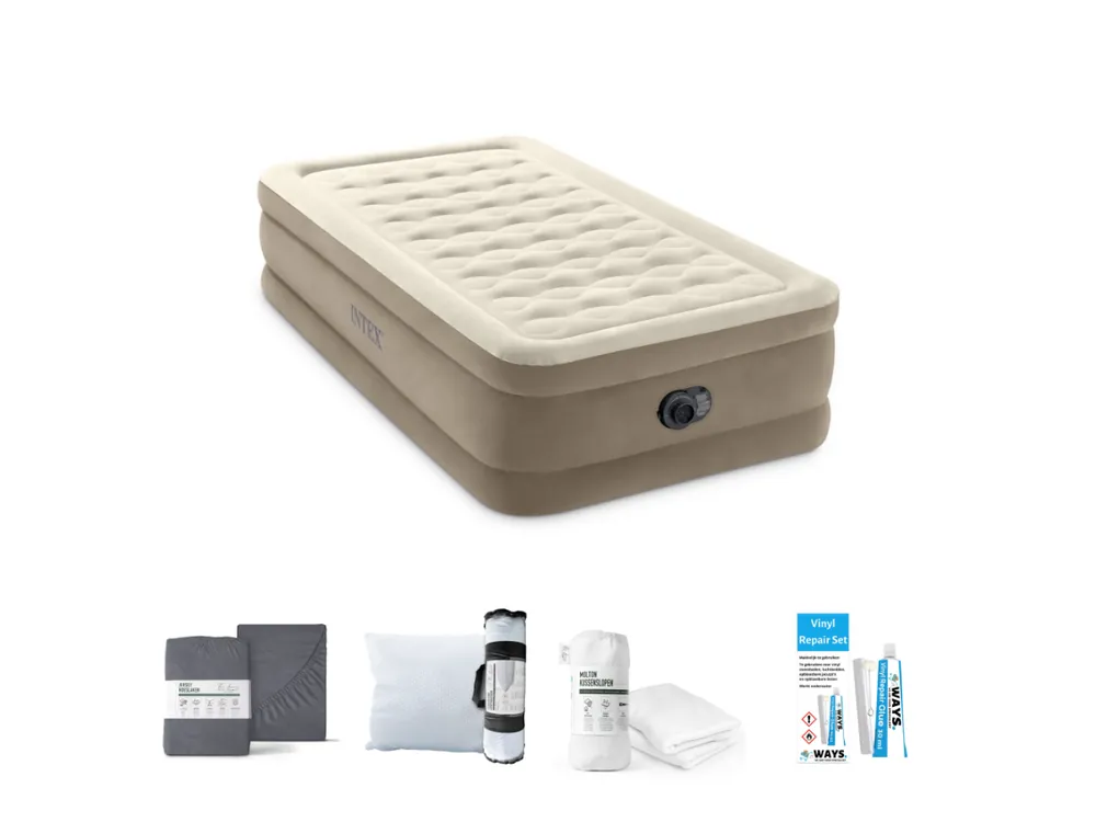 Intex Ultra Plush 191 x 99 cm Luftmatratzen-Set - 5-teilig Neue Ware
