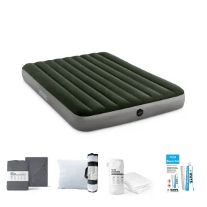 Sichere Zahlung Intex Prestige Downy 203 x 152 cm Luftmatratzen-Set - 5-teilig