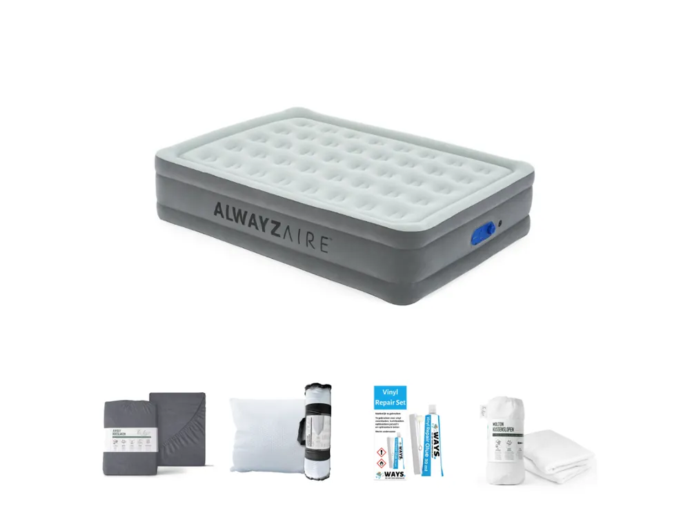 Bestway Alwayszair 203 x 152 cm Luftmatratzen-Set - 5-teilig Geprüft