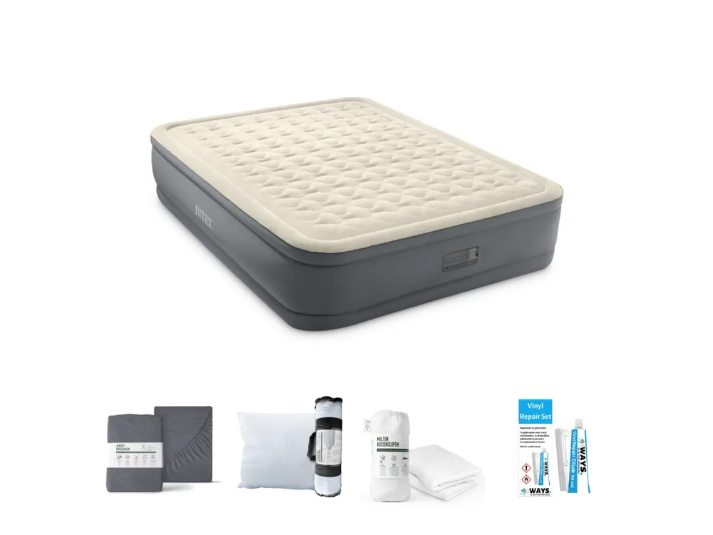 Intex PremAire II 203 x 152 cm Luftmatratzen-Set - 5-teilig Online Kaufen