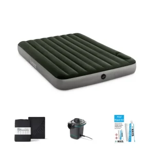 Sonderaktion Intex Downy 203 x 152 cm Luftmatratzen-Set - 4-teilig