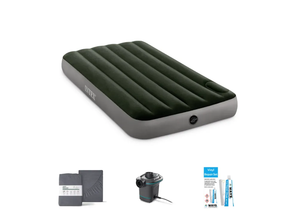 Intex Downy 191 x 99 cm Luftmatratzen-Set - 4-teilig Direkt Vom Hersteller