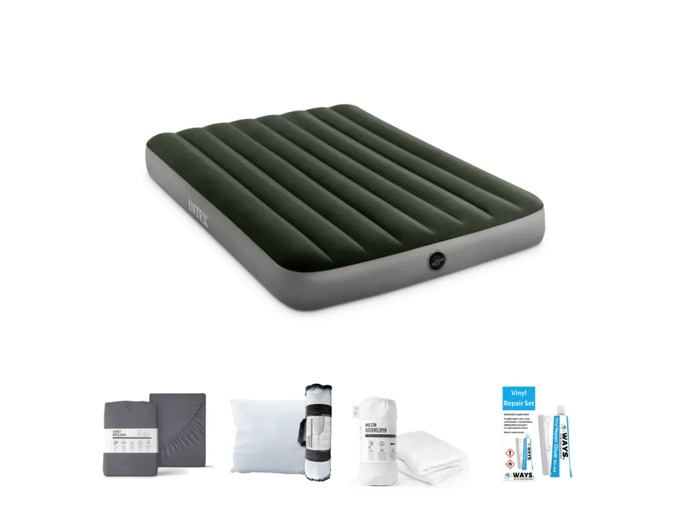 Finale Aktion Intex Prestige Downy 191 x 137 cm Luftmatratzen-Set - 5-teilig